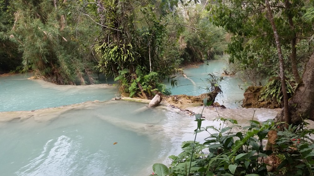 Kuang Si waterfall à Luang Prabang au Laos