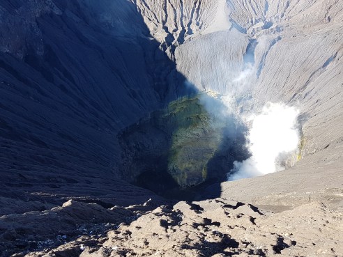 Intérieur du volcan Bromo