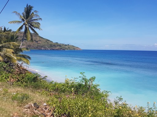 Sur l'île de Lombok en Indonésie